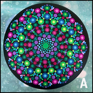 Wooden Mandala Pebbles (Series II)