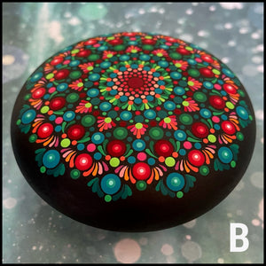 Wooden Mandala Pebbles (Series II)
