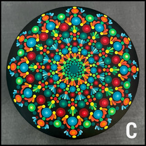 Wooden Mandala Pebbles (Series II)
