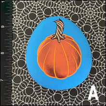 Metallic Pumpkin Rocks