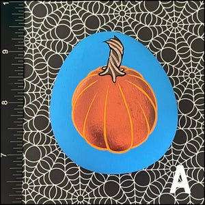 Metallic Pumpkin Rocks