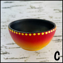 Decorative Bowl with Painted Acorns