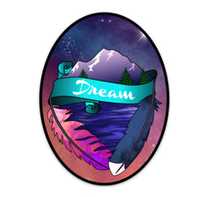 DREAM Oval Sticker (5")