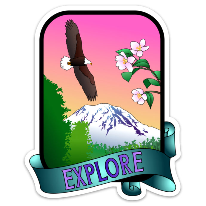 Explore Sticker (5