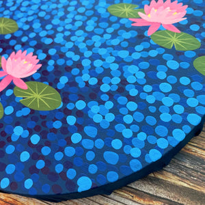 Light and Lily Pads Painting