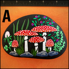Mushroom Garden Rocks (Series I)