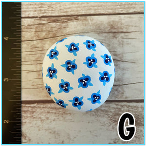 Blue and White "Porcelain" Rocks