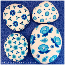 Blue and White "Porcelain" Rocks (Series II)