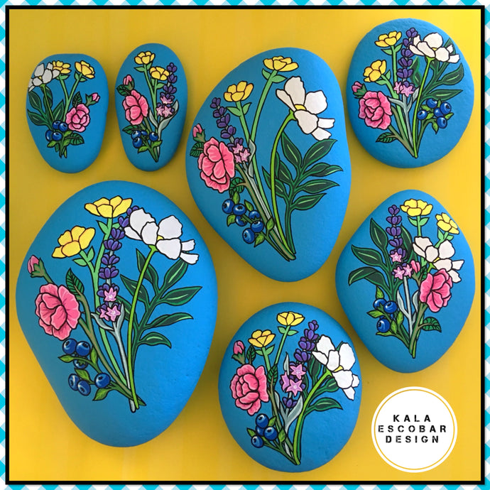Wildflower Bouquet Rocks