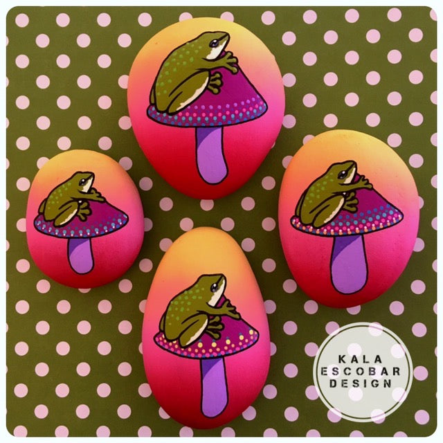 Frog and Mushroom Rocks