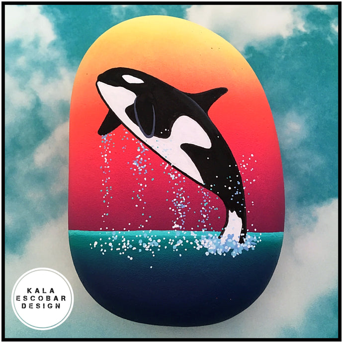 Large Orca Rock