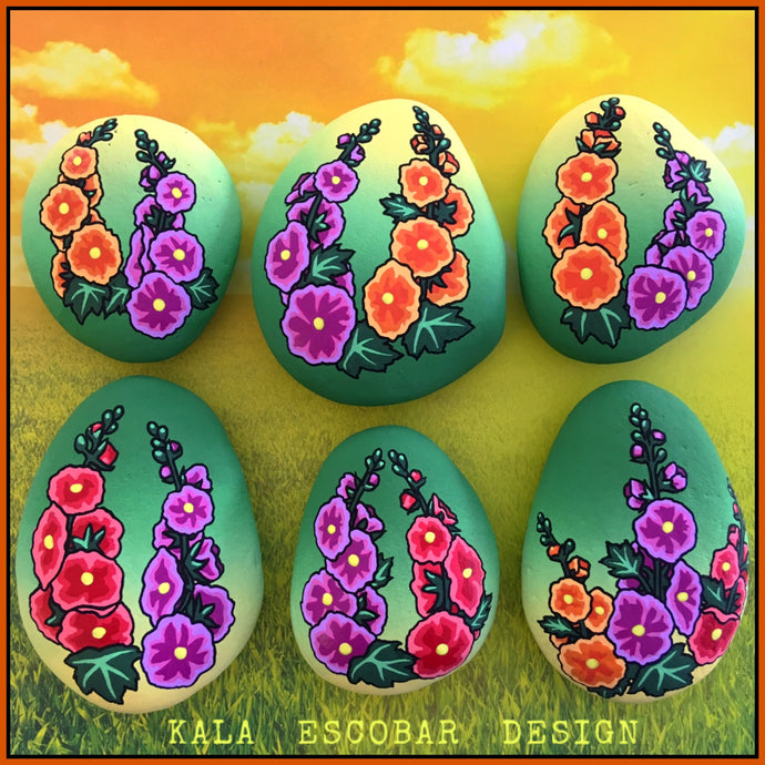 Hollyhock Garden Rocks