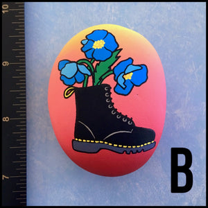 Blooming Boots Rocks