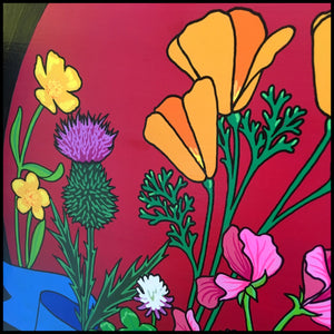 Wildflowers and Weeds Painting (12")