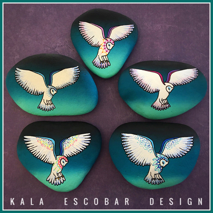Mandala Owl Rocks