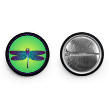 Bright Dragonfly Button (1" Round)