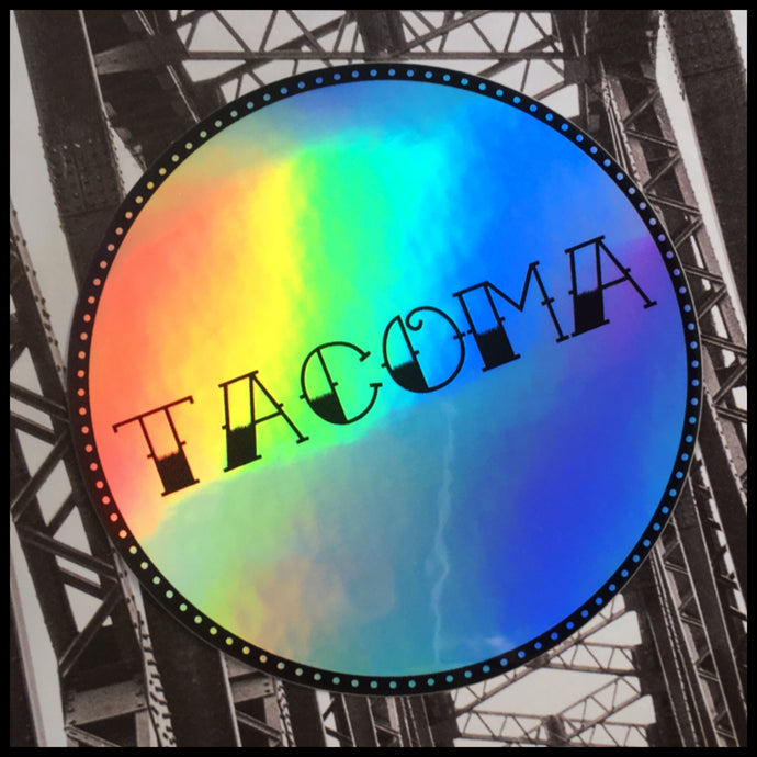 TACOMA Holographic Sticker (3